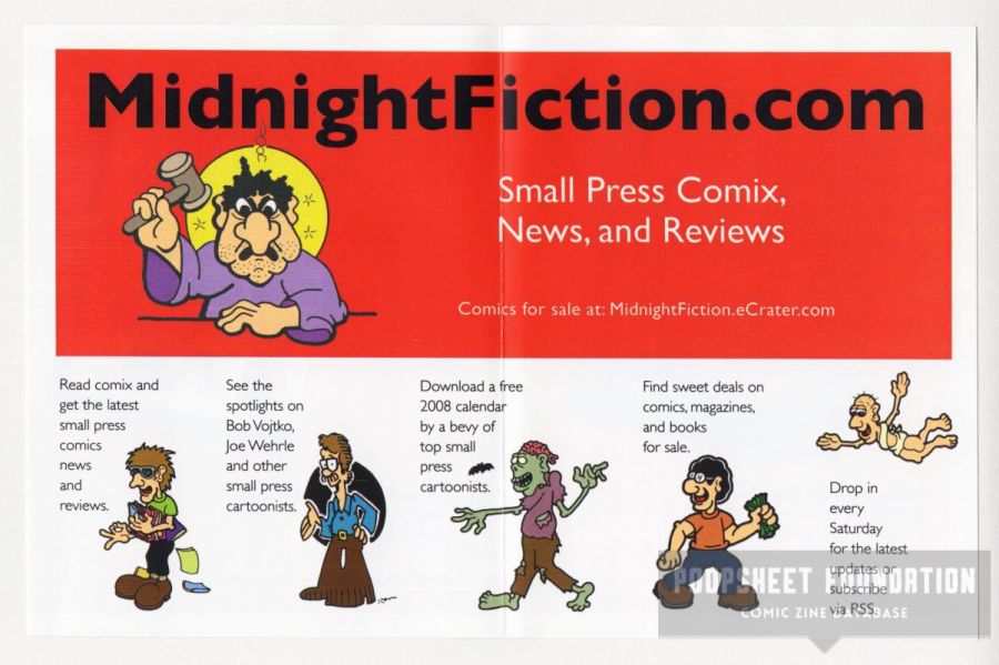 Midnight Fiction flyer/brochure