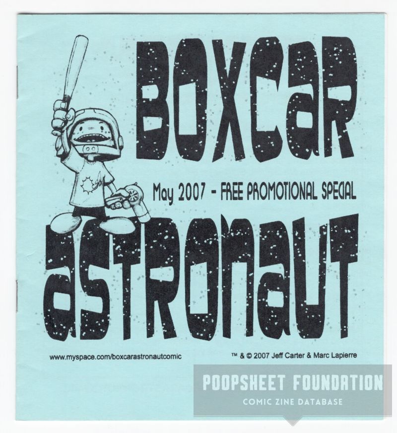 Boxcar Astronaut promotional special