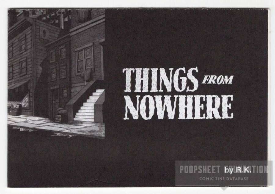 Things from Nowhere (tract format)