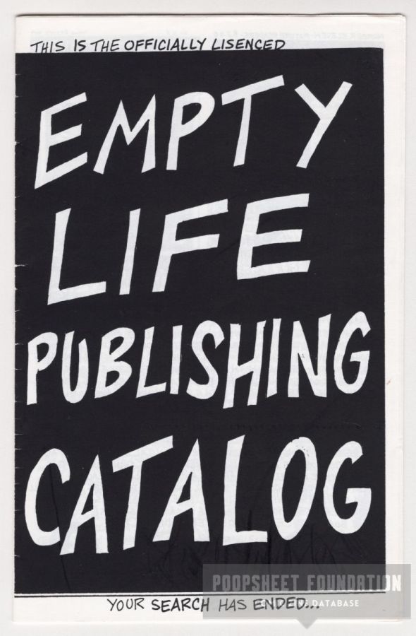 Empty Life Publishing Catalog