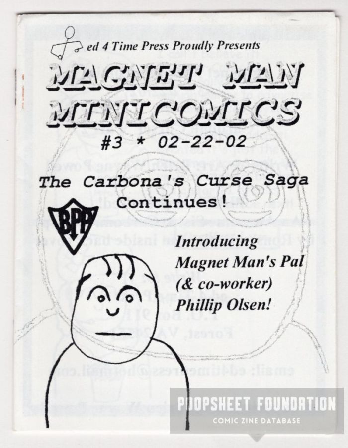 Magnet Man Minicomics #03