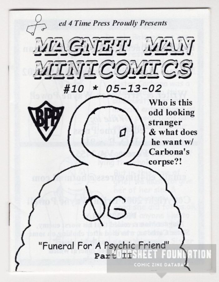 Magnet Man Minicomics #10