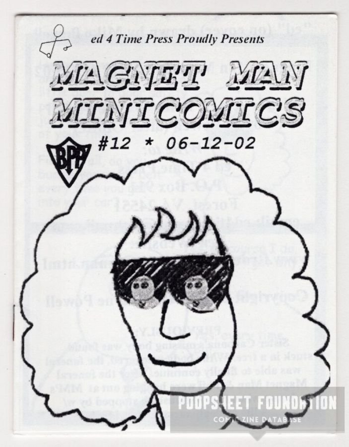 Magnet Man Minicomics #12