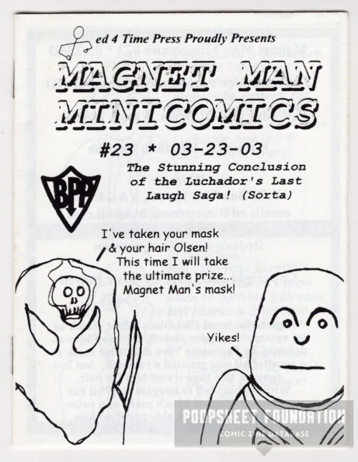 Magnet Man Minicomics #23
