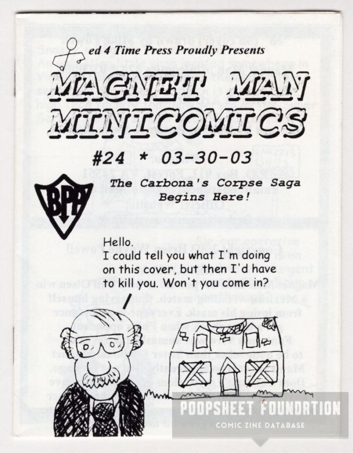 Magnet Man Minicomics #24