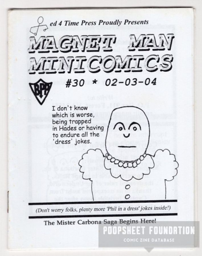 Magnet Man Minicomics #30