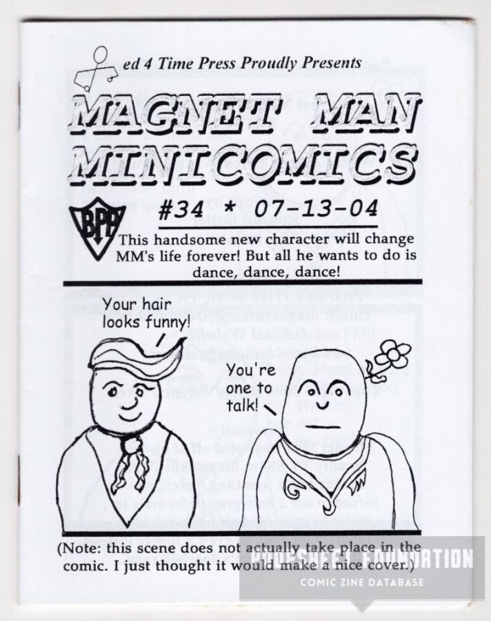 Magnet Man Minicomics #34