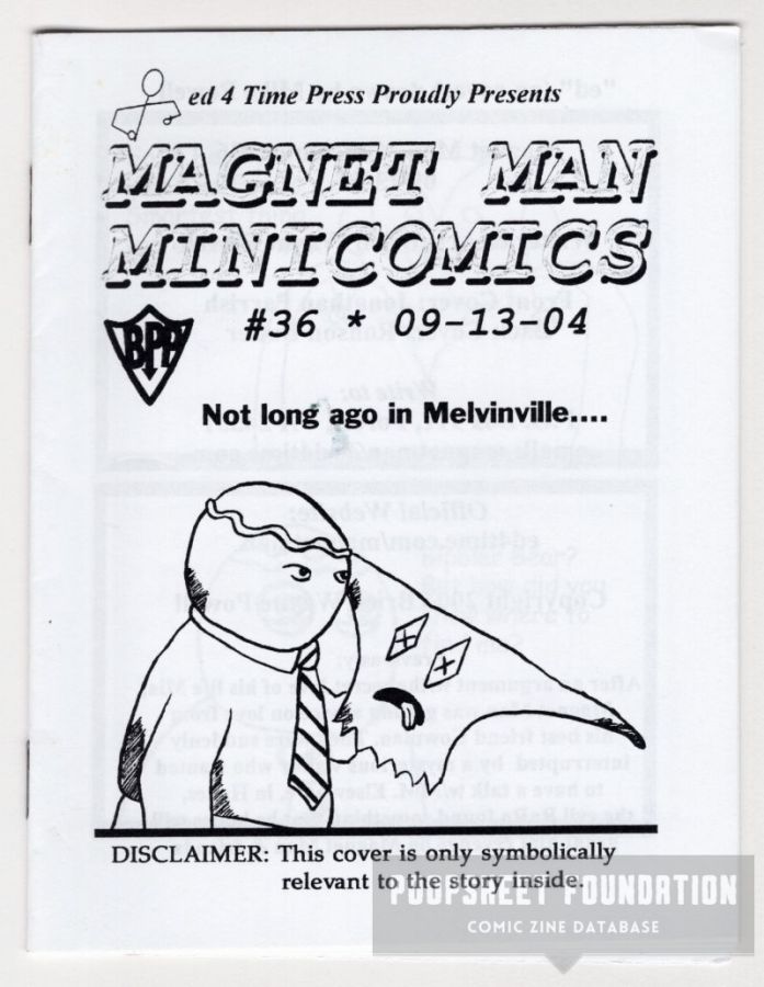 Magnet Man Minicomics #36