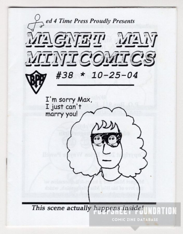Magnet Man Minicomics #38