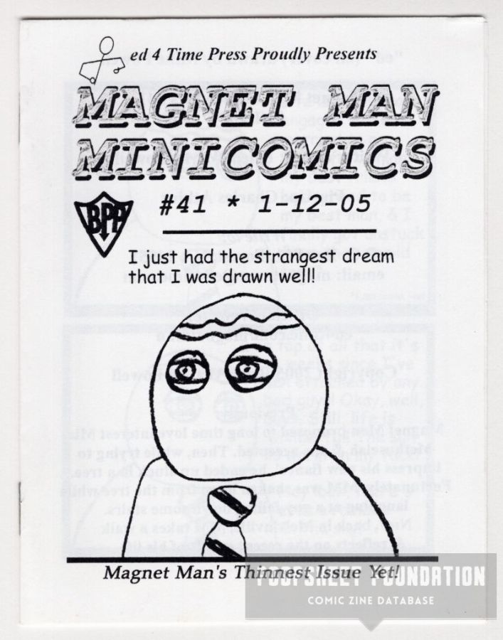 Magnet Man Minicomics #41