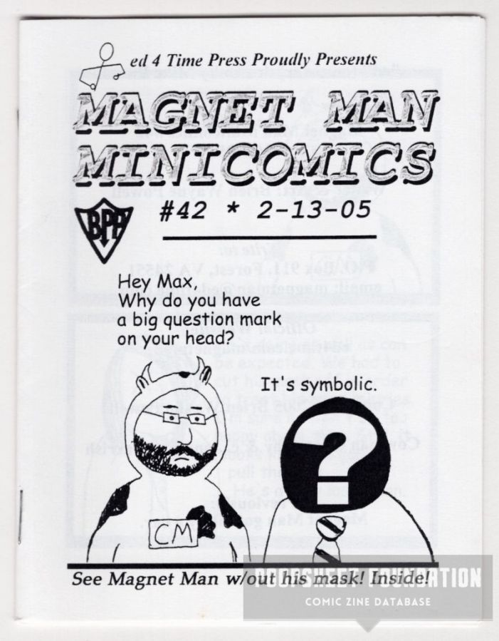 Magnet Man Minicomics #42