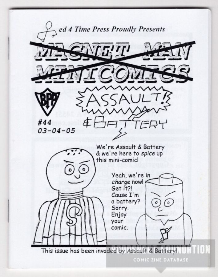 Magnet Man Minicomics #44