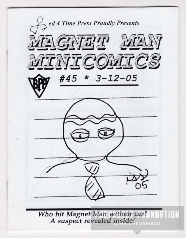Magnet Man Minicomics #45