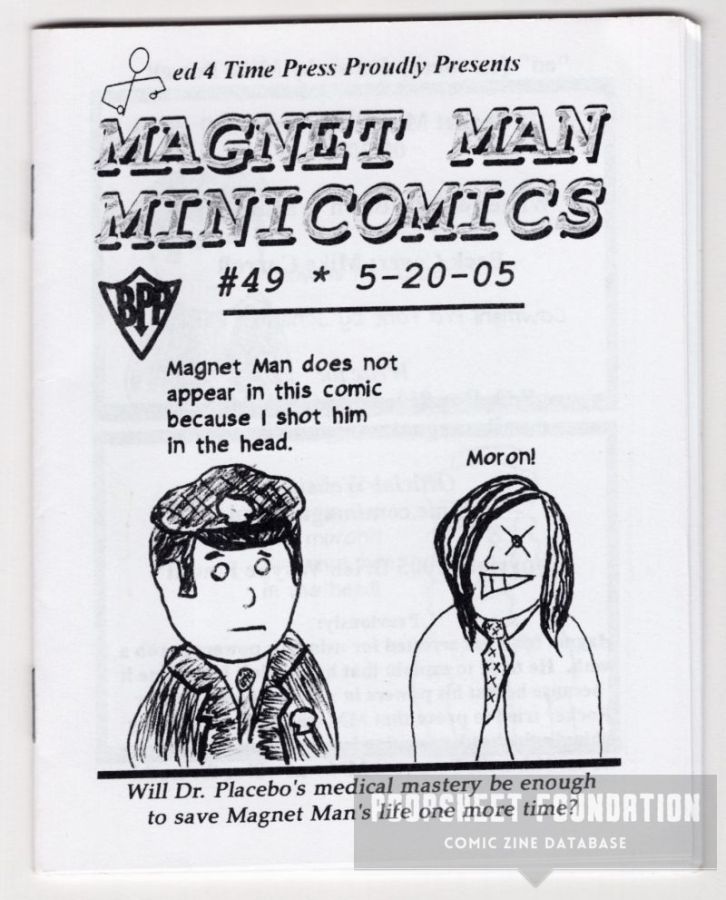 Magnet Man Minicomics #49