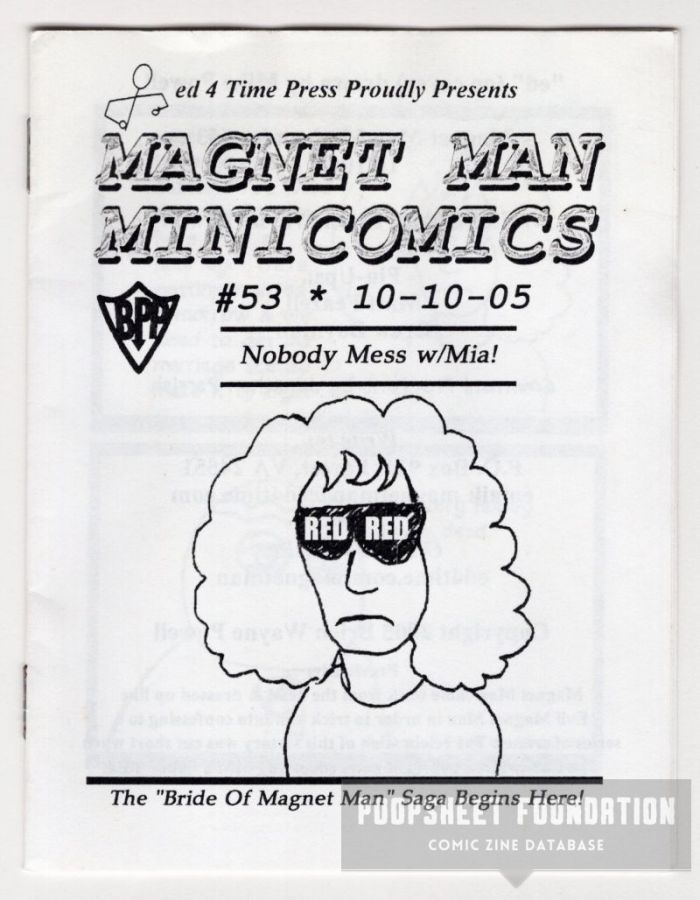 Magnet Man Minicomics #53