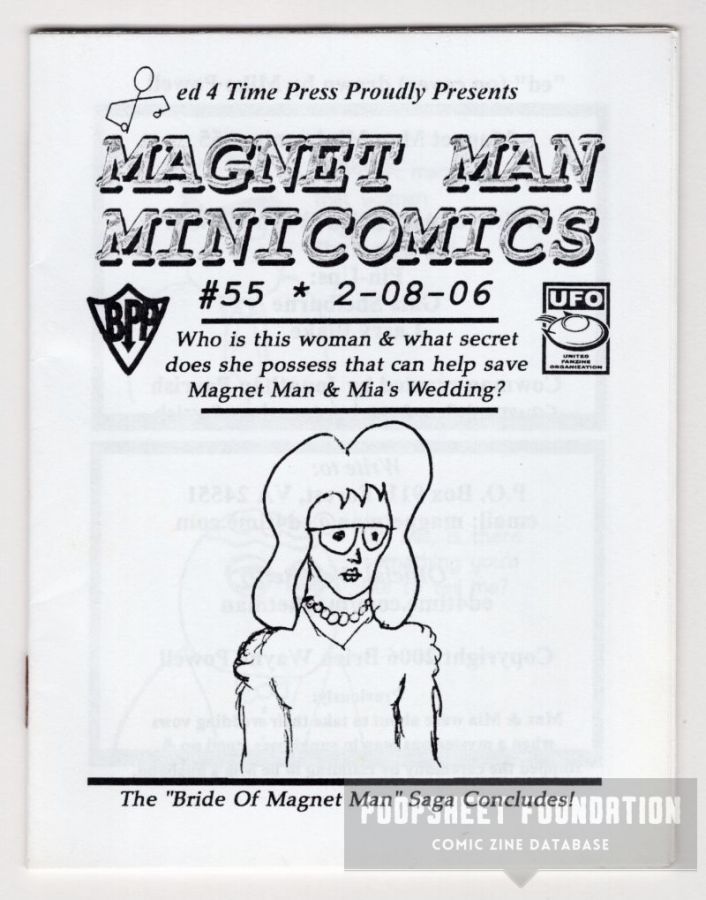 Magnet Man Minicomics #55