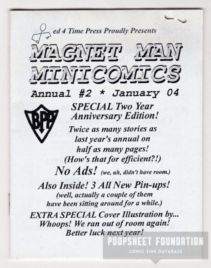 Magnet Man Minicomics Annual #2