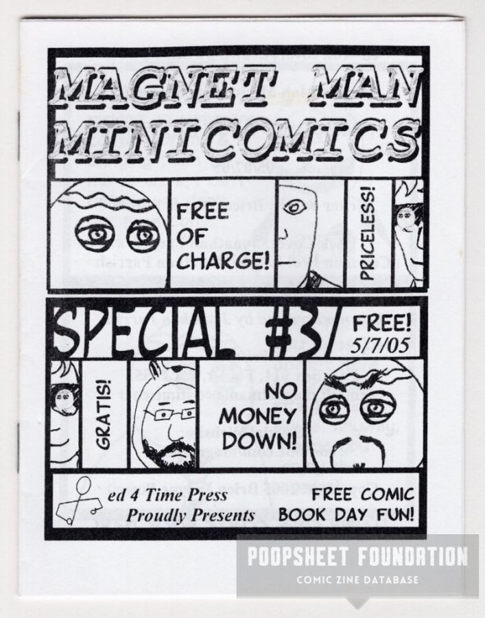 Magnet Man Minicomics Special #3: Free Comic Book Day Fun!