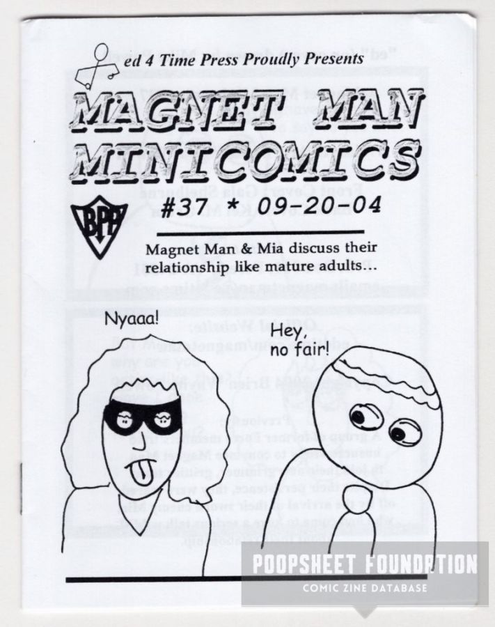 Magnet Man Minicomics #37