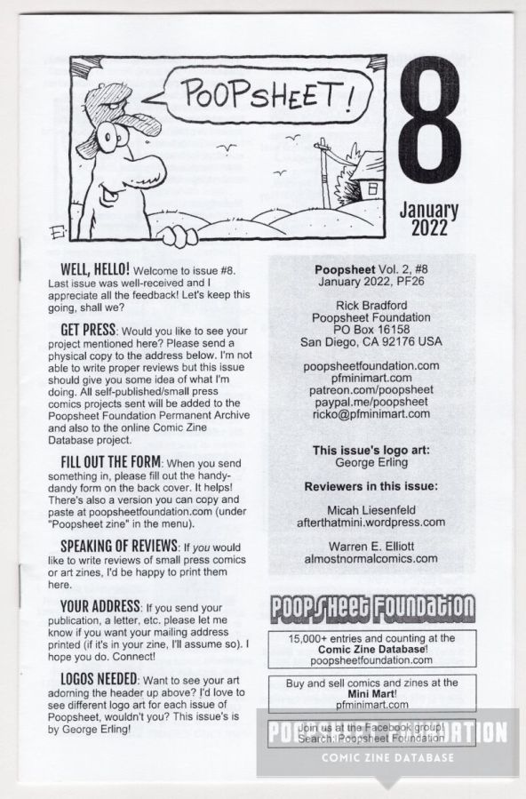 Poopsheet Vol. 2, #8