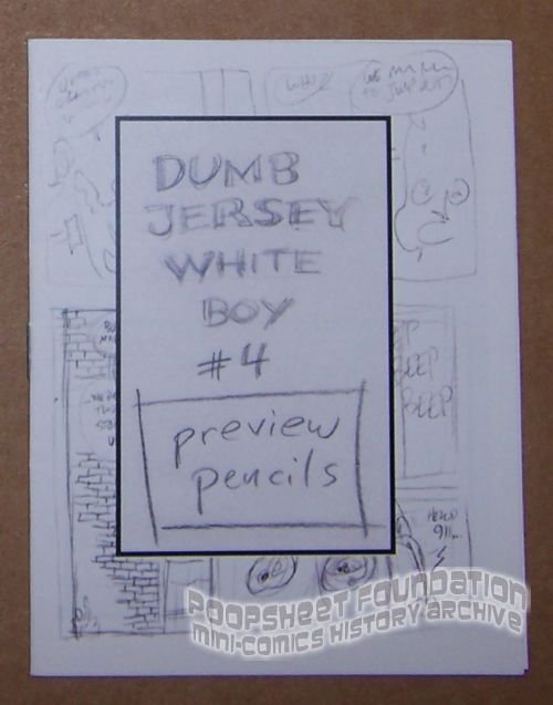 Dumb Jersey White Boy #4 Preview