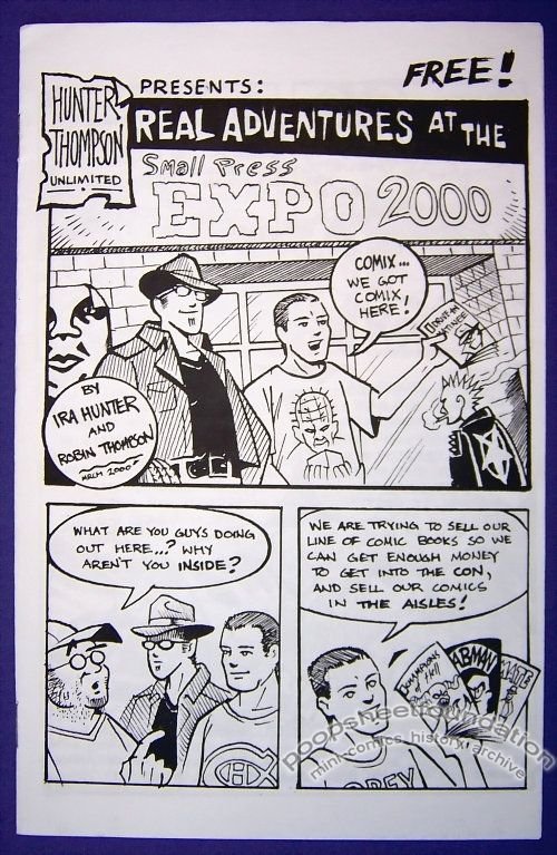 Real Adventures at the Small Press Expo 2000