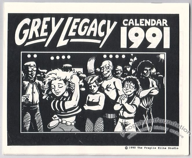 Grey Legacy Calendar 1991