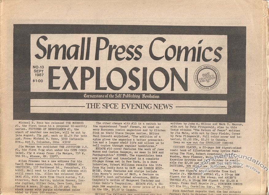 Small Press Comics Explosion Vol. 1, #13