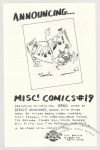High School Comics flyer (Misc! #19 & 20)