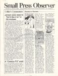 Small Press Observer Vol. 2, #2