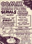 Fabulous First Sunday Club (January 6, 1974) flyer