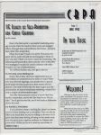 CBPA Newsletter #1