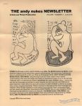 Andy Nukes Newsletter, The #3