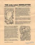 Andy Nukes Newsletter, The #6