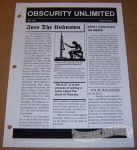 Obscurity Unlimited #01
