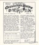 Comix World flyer (Collector's Guide to Newave Comix)