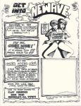 Comix World flyer (Get Into Newave)