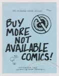 Not Available Comics Catalog September 1983